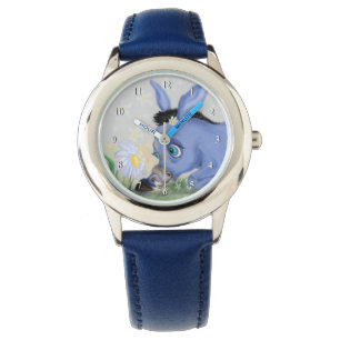 Relógio Pequeno Donkey e Daisy - Bonito -