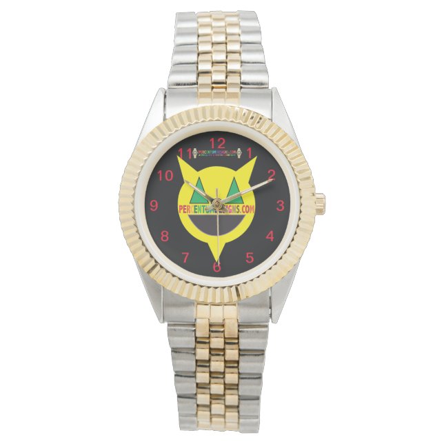 Relógio Percentual de Designs (Frente)