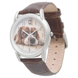 Relógio Personal Creches Sad Spaniel Watch