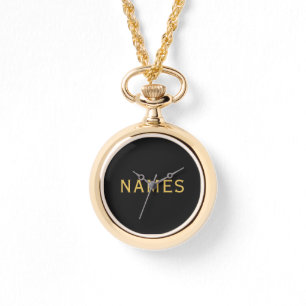 Relógio Personalizado Com Sobrenome ou Apelido Neles