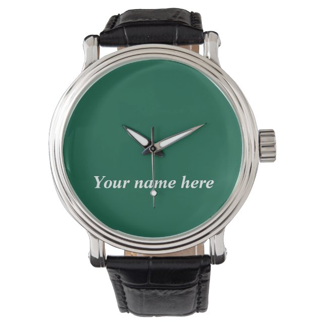 Relógio Personalizado para Homem – Presente Elegan (Frente)
