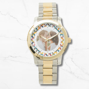 Relógio Personalizado Personalizado com Cor Moderna de Fot
