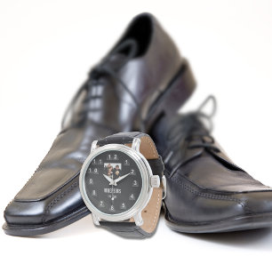 Relógio Personalizar Fotografia de Exibição do Número d