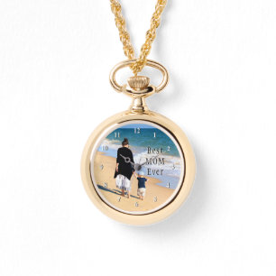 Relógio Personalize a sua mãe, Photo Watch, e envie SMS à 
