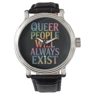 Relógio Pessoas Queer Sempre Existirão Aliadas ao Orgulho 