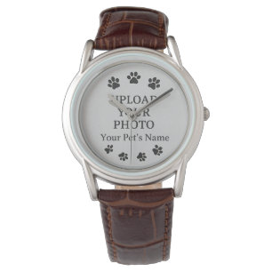 Relógio Pet Lover Watch - Carregue a Foto e o Nome do Seu