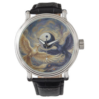 Relógio Phoenix Balance Yin Yang Watch