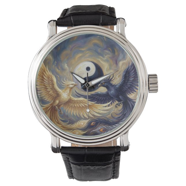Relógio Phoenix Balance Yin Yang Watch (Frente)