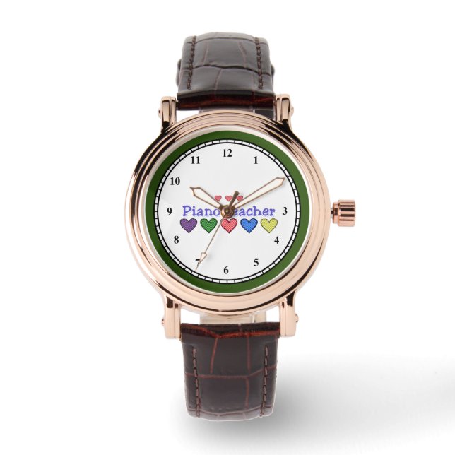 Relógio Piano Teacher Watch (Frente)