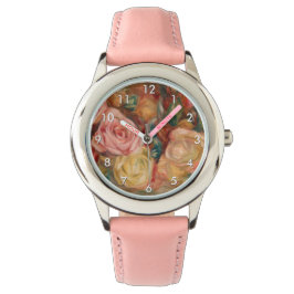Relógio Pierre-Auguste Renoir - Rosas