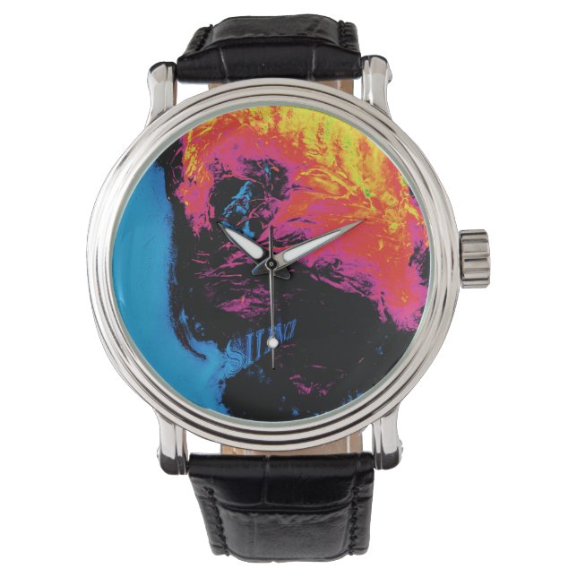 Relógio pimenta e plástico silenciadas (Frente)