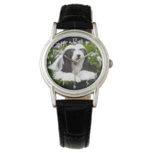 Relógio Pintura Collie com Manteiga - Arte Cachorra Origin