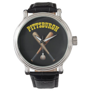 Relógio Pittsburgh Baseball