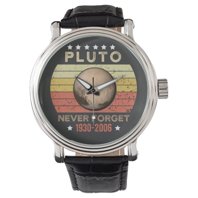 Relógio Plutão Nunca Esquece 1930-2006 (Frente)