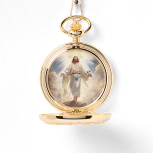 Relógio Pocket Watch-Jesus