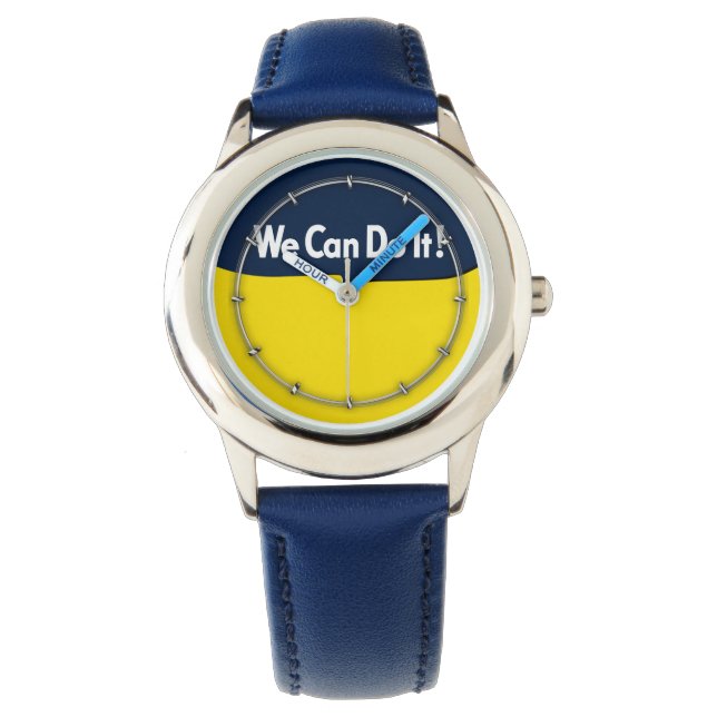 Relógio Podemos fazer isso, diz Rosie (Frente)