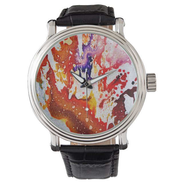 Relógio Polocromoptico #1A por Michael Moffa (Frente)