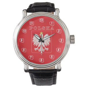 Relógio Polska Eagle Red Shield