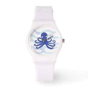 Relógio Polvo Azul Caprichoso do Mar