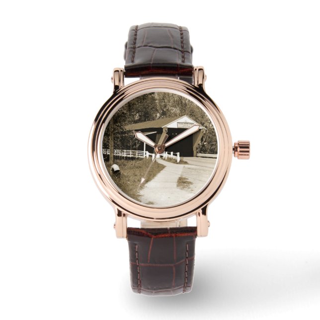 Relógio Ponte coberta (Frente)