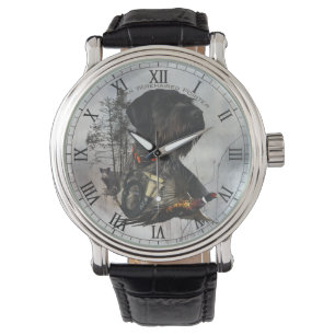 Relógio Ponteiro alemão Wirehaired