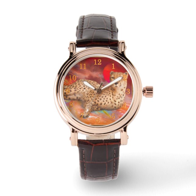 RELÓGIO PONTO DE VANISMO DE CHEETAH (Frente)