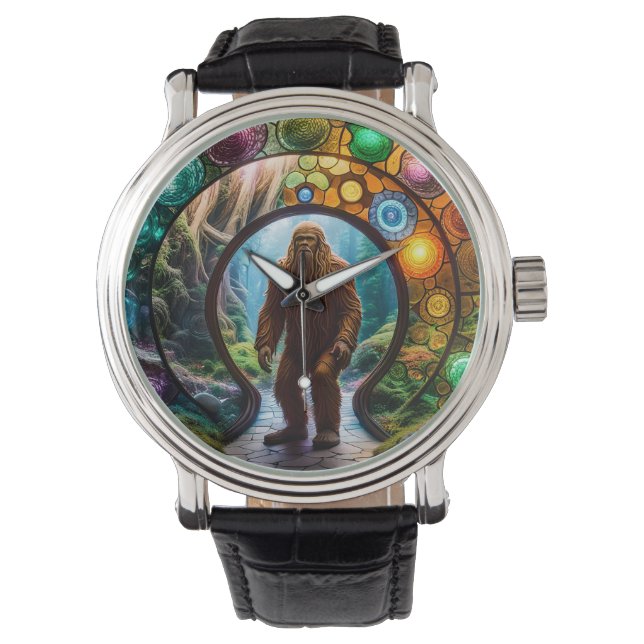 Relógio Portal Dimensionável Sasquatch (Frente)