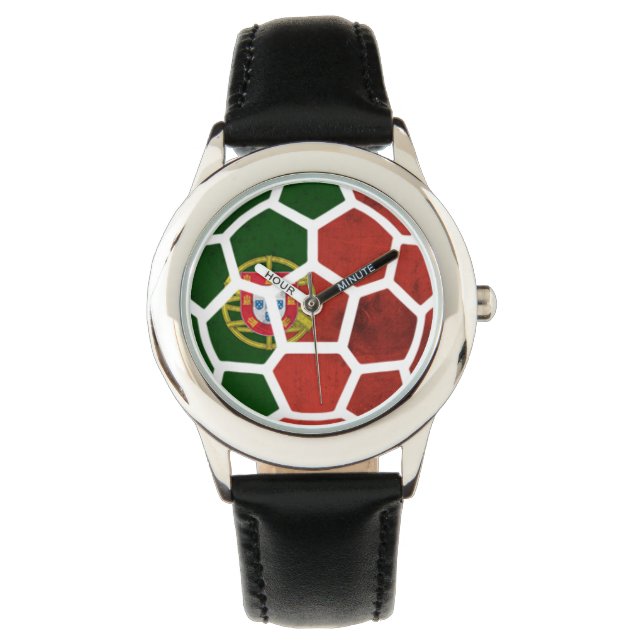 Relógio Portugal World Cup Soccer (Futebol) Watch (Frente)