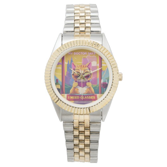 Relógio Preciso de óculos (Frente)