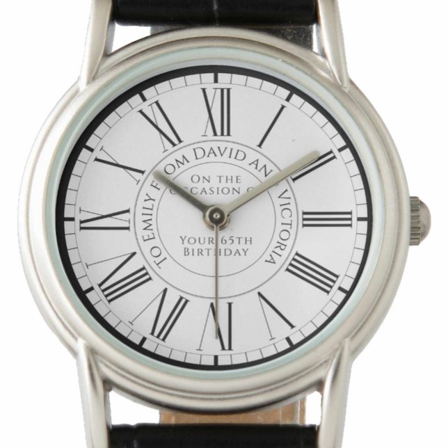 Relógio Presente para a Irmã no Aniversário (Criador carregado)