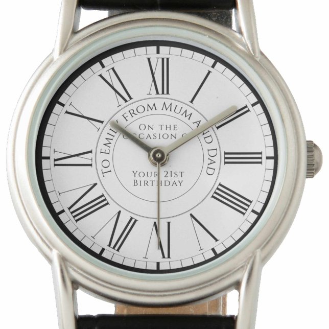 Relógio Presente para Filha no Aniversário (Criador carregado)