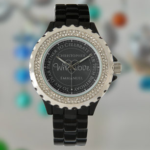 Relógio Presente para parceiro. 70 Birthday Gift Watch