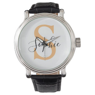 Relógio Presente Personalizado com Nome em Letra Elegante