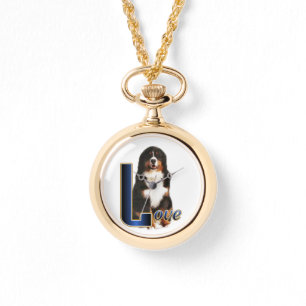 Relógio Presentes de Arte de Cachorro Bernês