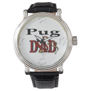 Relógio Presentes do Pai Pug