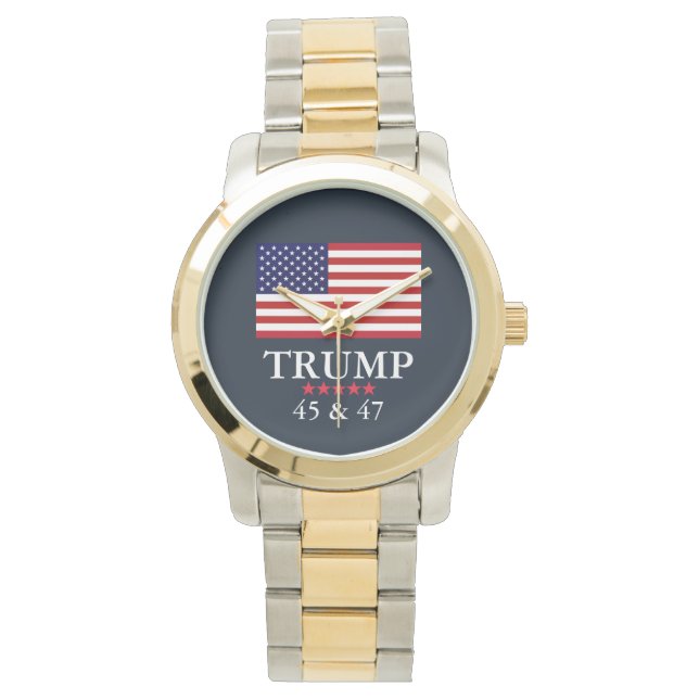 RELÓGIO PRESIDENTE DONALD TRUMP WATCH (Frente)