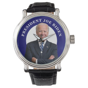 Relógio Presidente Joe Biden Retrait em Azul