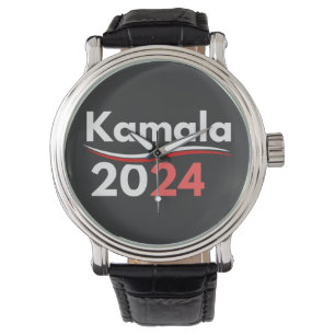 Relógio presidente kamala harris, presidente harris