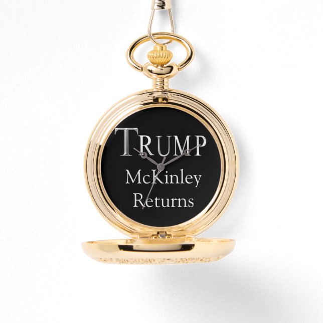 RELÓGIO PRESIDENTE TRUMP  (Frente)
