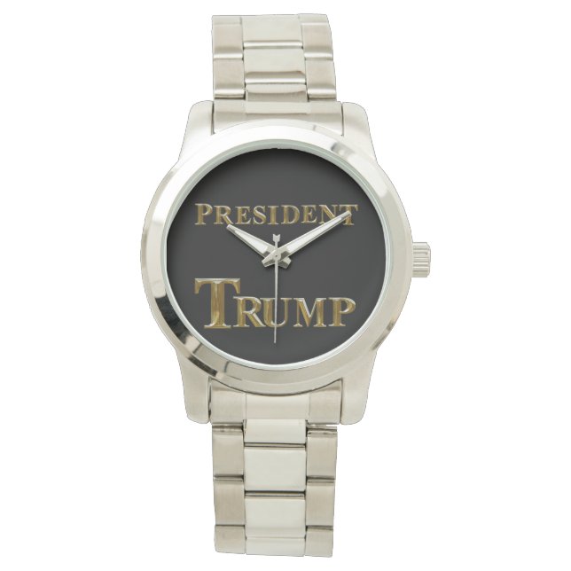 RELÓGIO PRESIDENTE TRUMP (Frente)