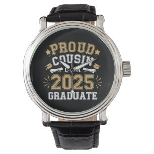 Relógio Primo Orgulhoso De Um Graduado De 2025 Formatura D