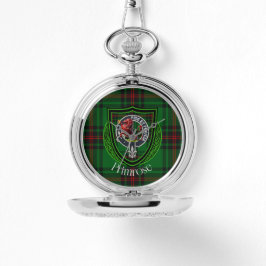 Relógio Primrose Scottish Clan Tartan & Crest