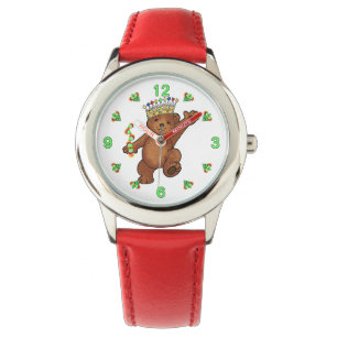Relógio Príncipe real do urso de ursinho