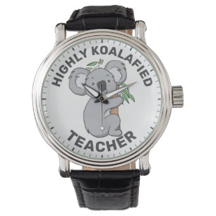 Relógio Professor Altamente Koalafied Koala