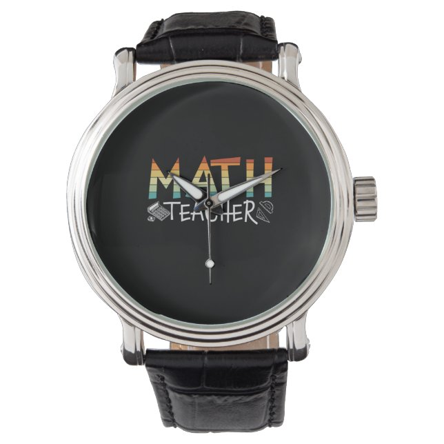 Relógio Professor de Matemática (Frente)