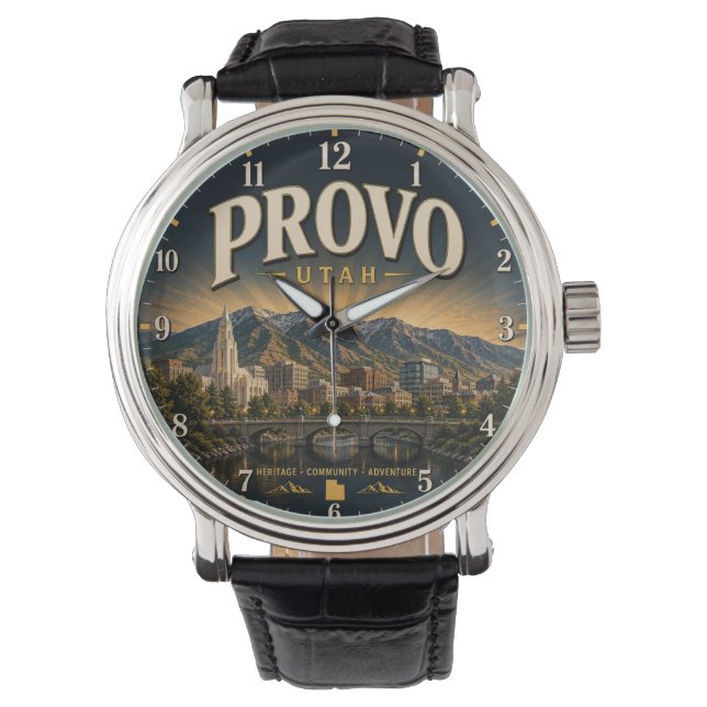 Relógio Provo Utah  (Frente)