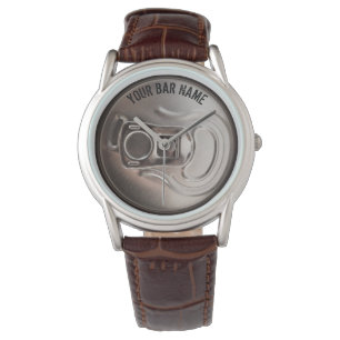 Relógio Pub Ou Proprietária Do Bar Cerveja Pode Observar