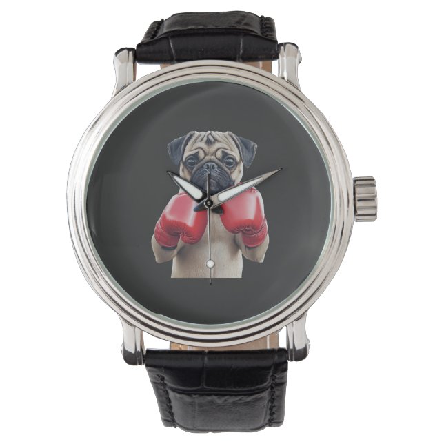Relógio Pug    (Frente)