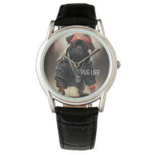 Relógio Pug Life mens watch