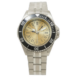 Relógio Pulseira de Aço Inoxidável Unissex Elegante Oversi
